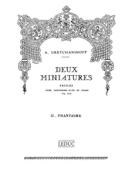 Suite miniature Op.145, n° 9 - Negre en chemise