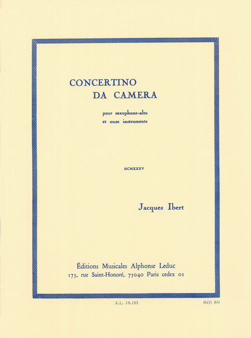Concertino Da Camera