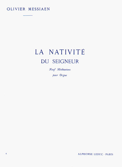 Nativité Du Seigneur Volume 4