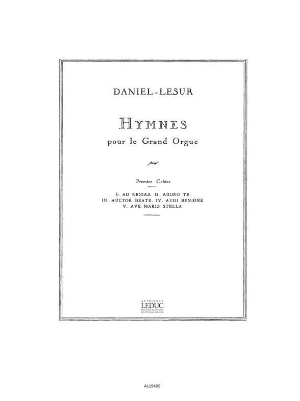 Hymnes Volume 1