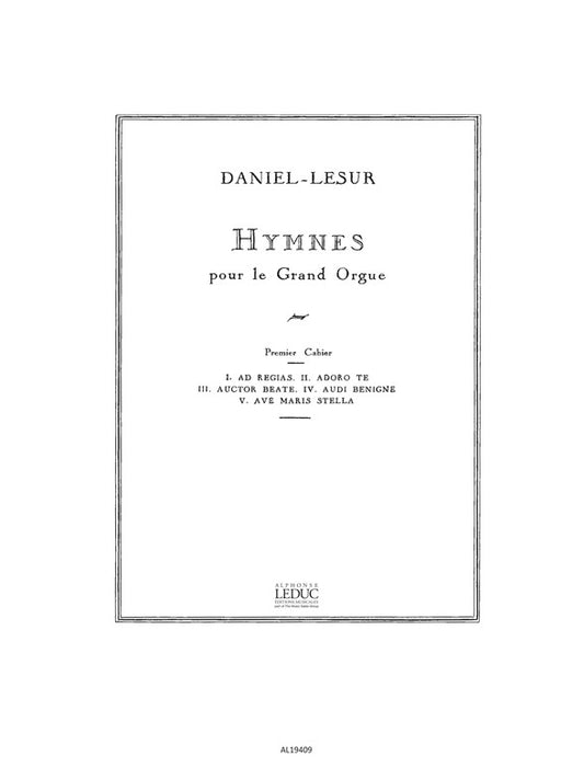 Hymnes Volume 1