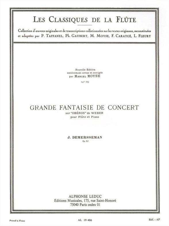 Grande fantaisie de concert op. 52