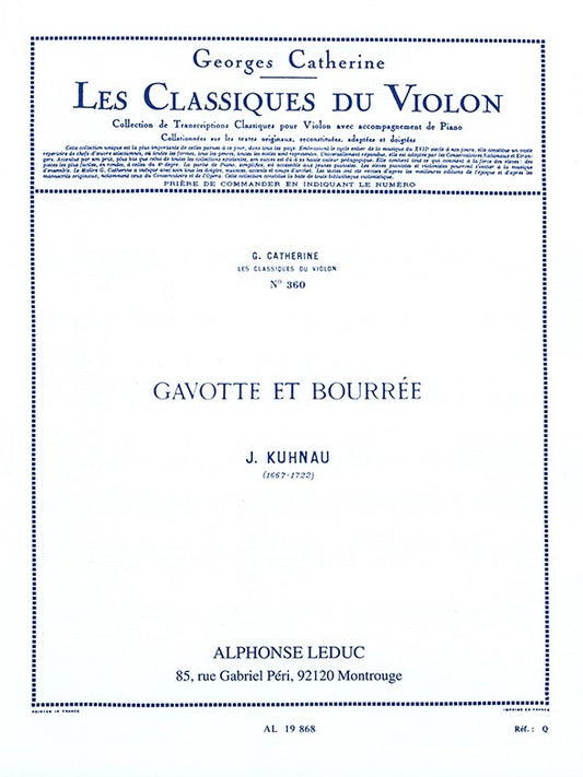 Gavotte et Bourree