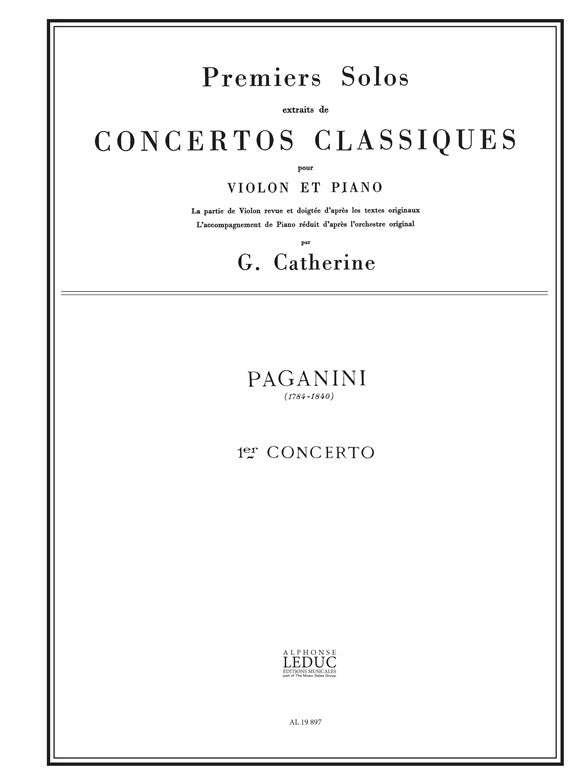 1er Solo Extrait concerto n° 1