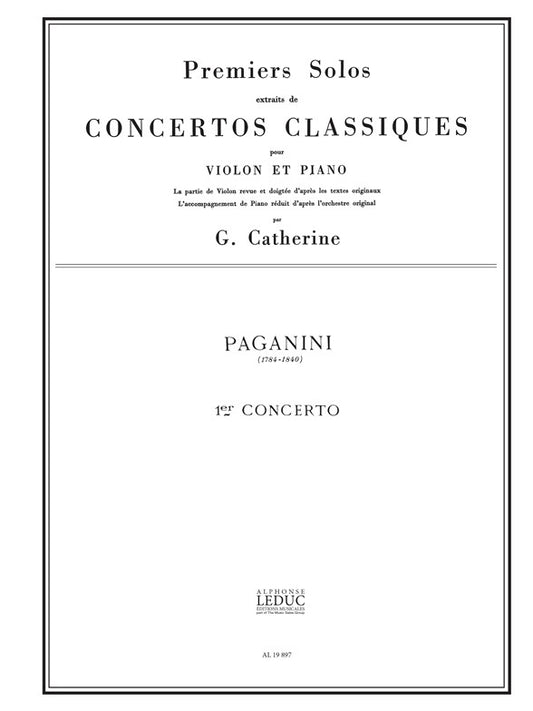 1er Solo Extrait concerto n° 1