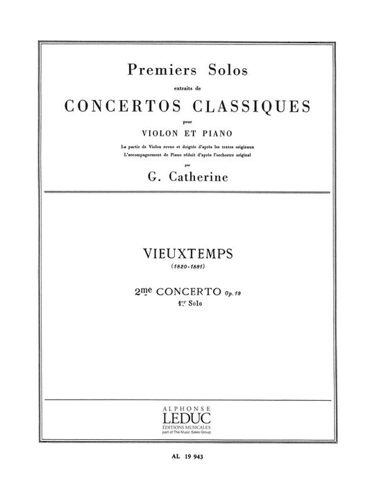 1er Solo Extrait concerto n° 2 Op19