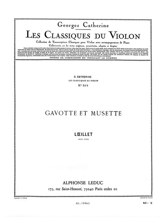 Gavotte et Musette