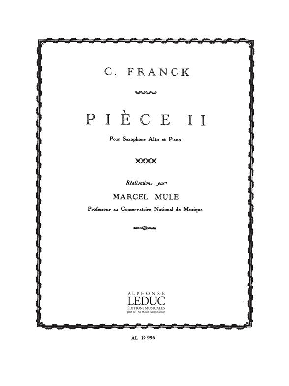 Pièce II