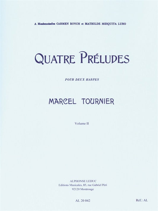4 Préludes - Volume 2 n° 3-4