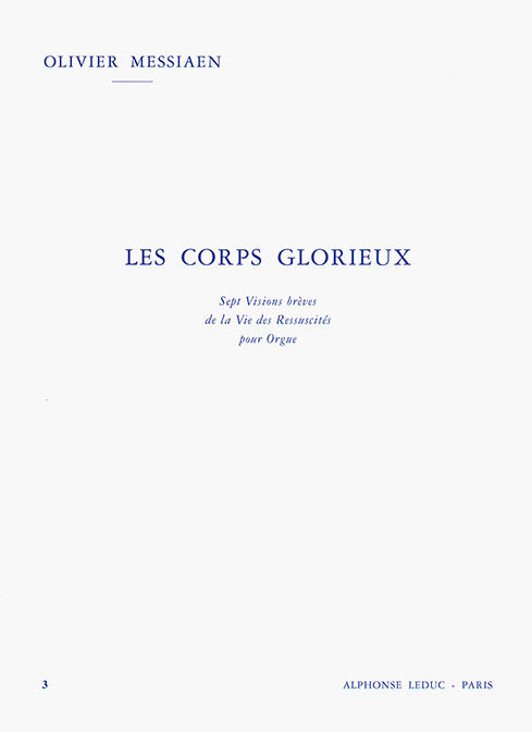 Les Corps Glorieux - Vol. 3