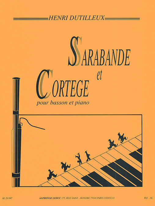 Sarabande et Cortege pour basson et piano