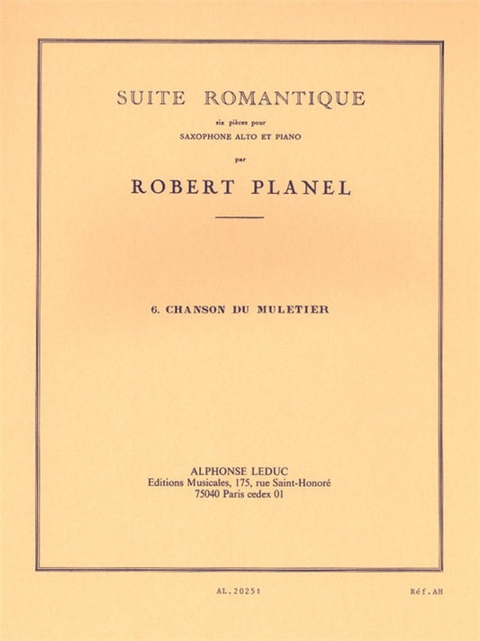 Suite Romantique n° 6 Chanson du Muletier