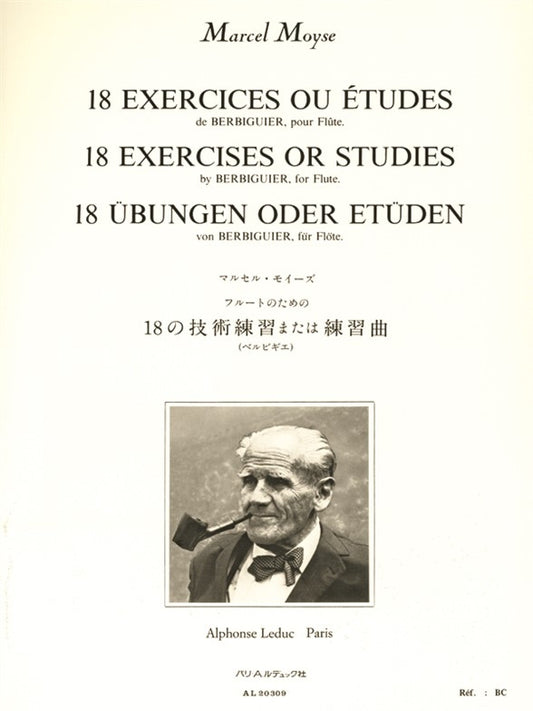 18 Exercises ou études de Berbiguer
