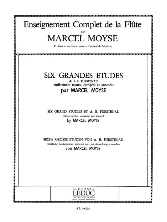 6 Grandes Etudes de Furstenau