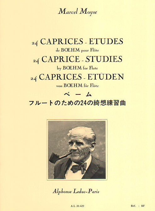 24 Caprices-études de Boehm pour flûte