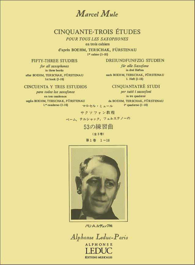 53 Études D'Après Boehm, Terschak Et Fürstenau Volume 1