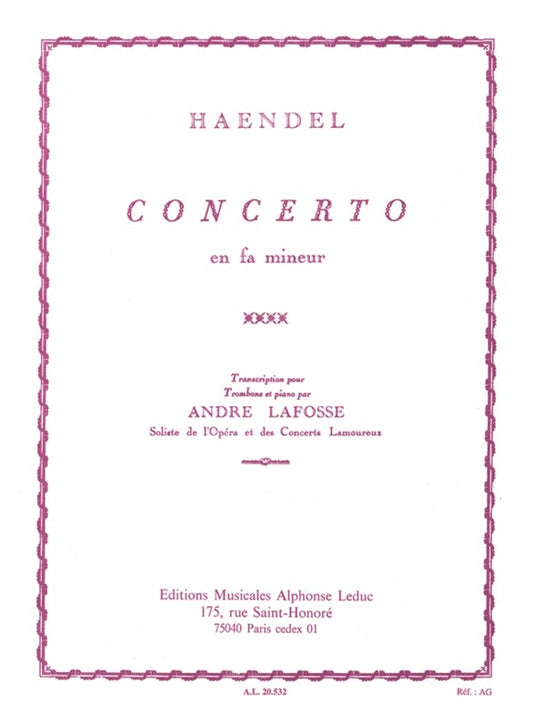 Concerto en Fa mineur