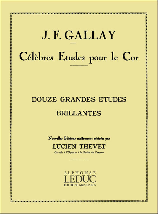 Grandi Studi Brillanti (12) Op. 43 (Thevet)