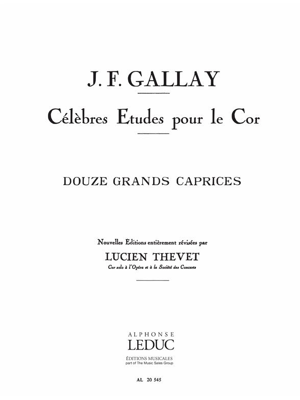 12 Grands Caprices Op.32