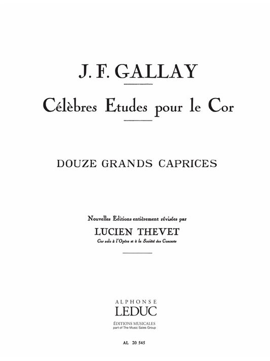 12 Grands Caprices Op.32