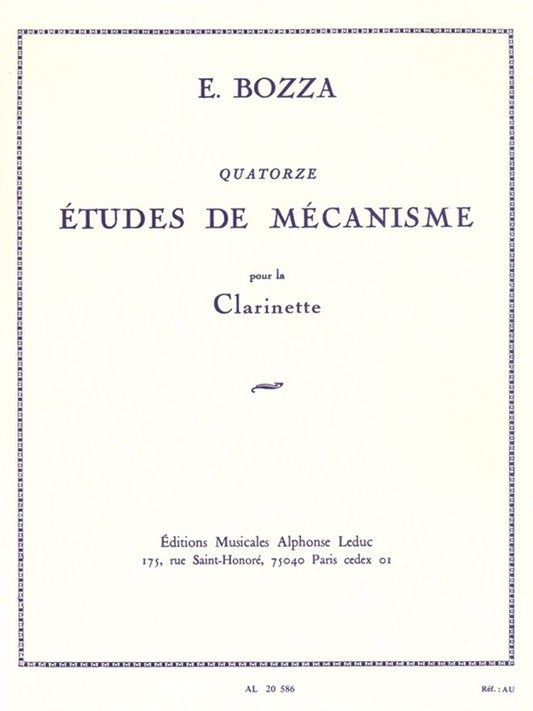 14 Etudes De Mécanisme