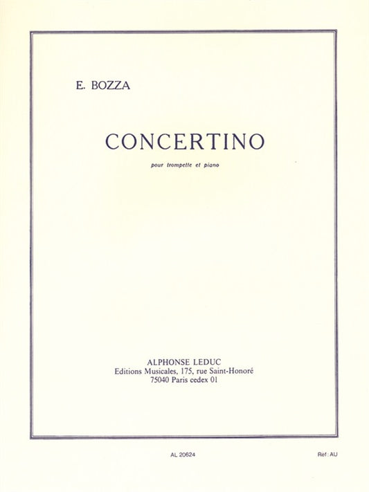 Concertino For Trumpet And Piano