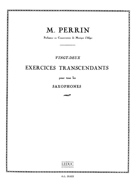 22 Exercices Transcendants