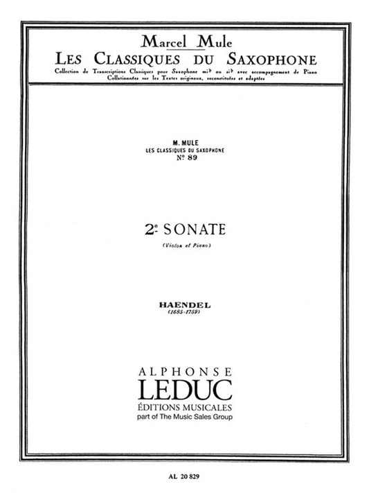 Sonate For Violin n° 2