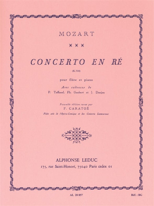 Concerto n° 2 en ré K314