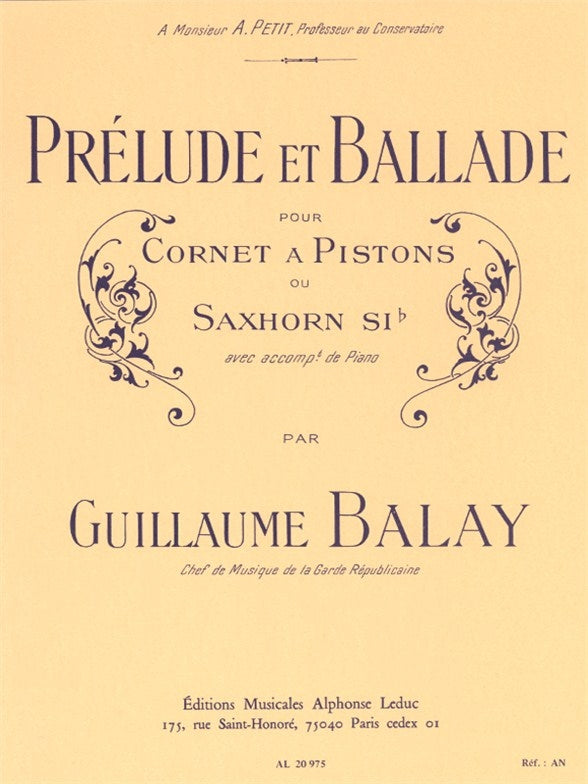 Prélude Et Ballade