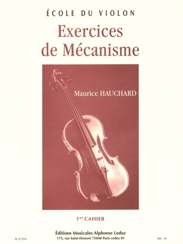 Exercices De Mécanisme - 1er cahier