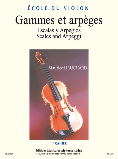 Gammes et arpèges, Volume 1