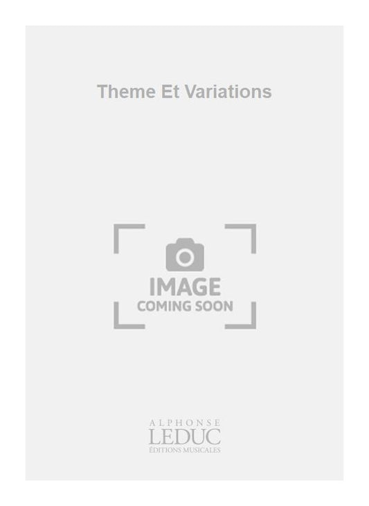 Theme Et Variations