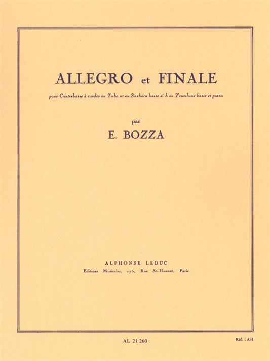 Allegro And Finale
