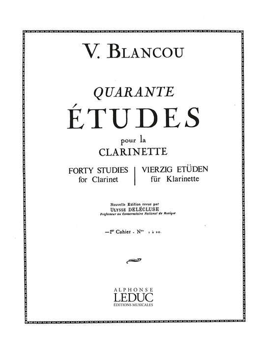 Etudes (40) Vol. 1