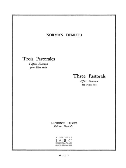 Norman Demuth Trois Pastorales D'Après Ronsard