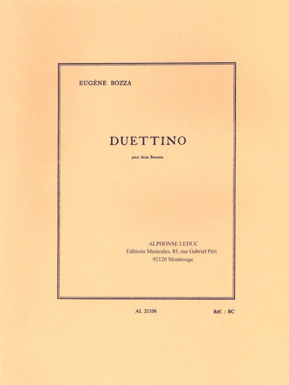 Duettino - 2 Bassons