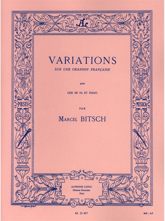 Variations Sur Une Chanson Française
