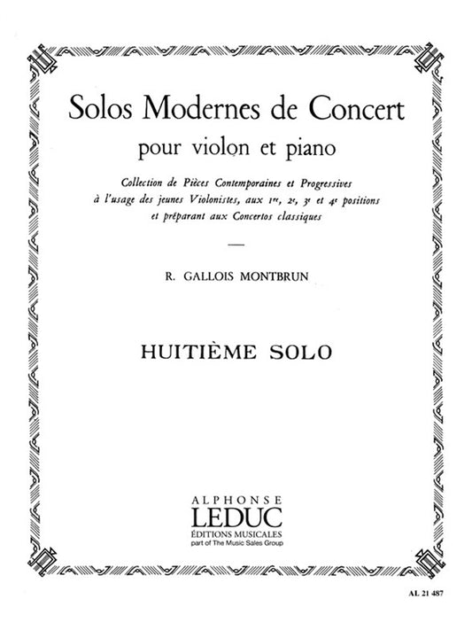 Solo De Concert N08