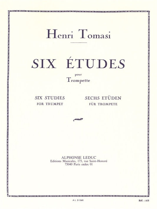 6 Etudes For Trumpet
