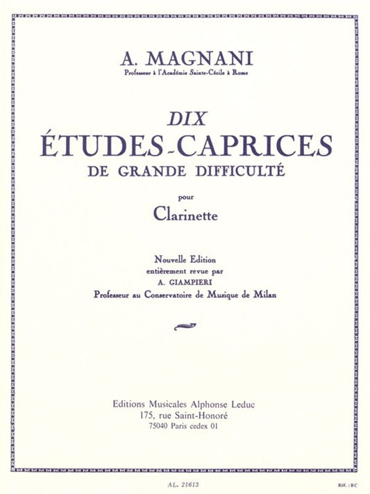 10 Tantrum études Of Great Difficulty