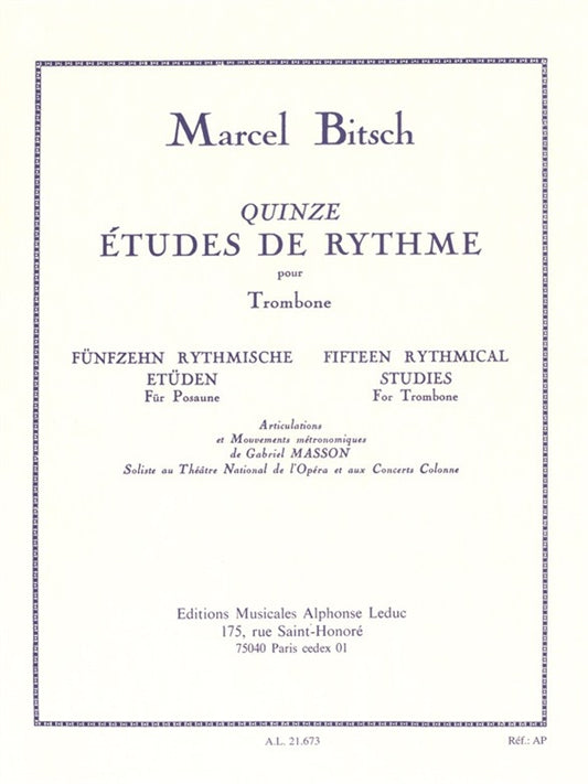 15 Etudes de Rythme