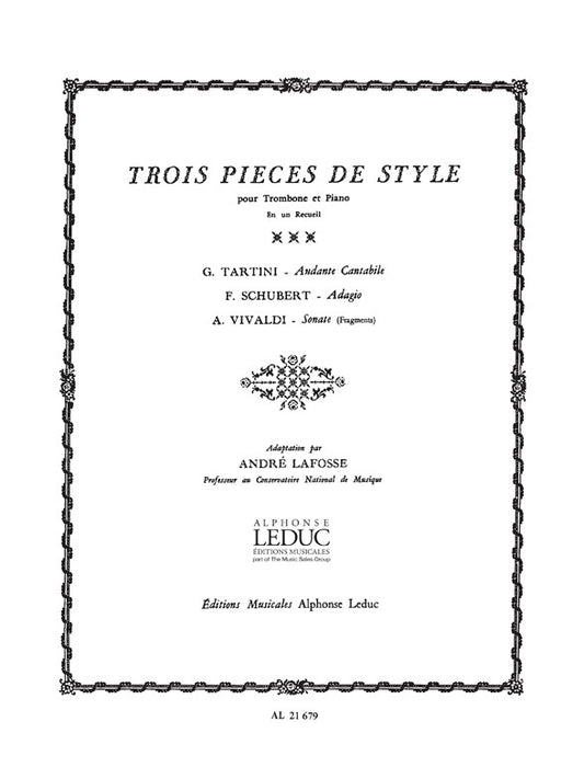 3 Pièces de Style