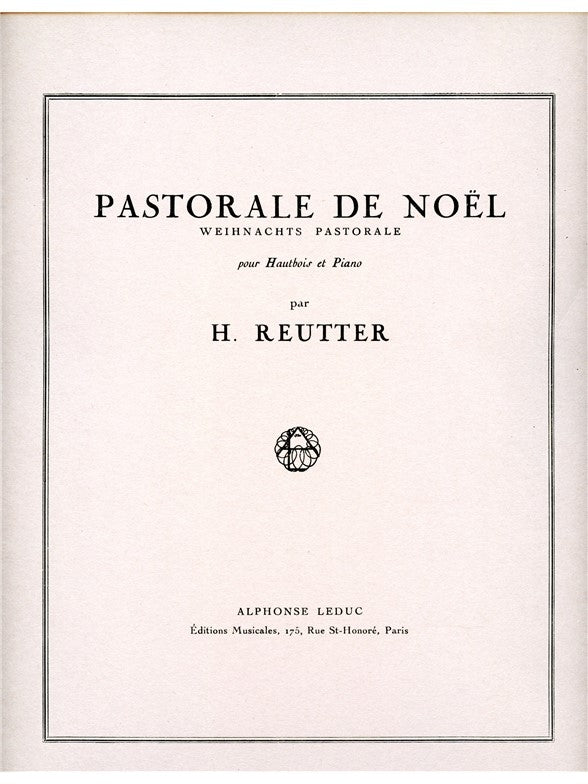 Pastorale De Noel
