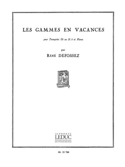 Gammes En Vacances