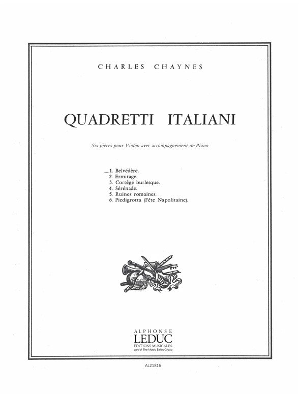 Quadretti italiani n° 1 - Air de Salome
