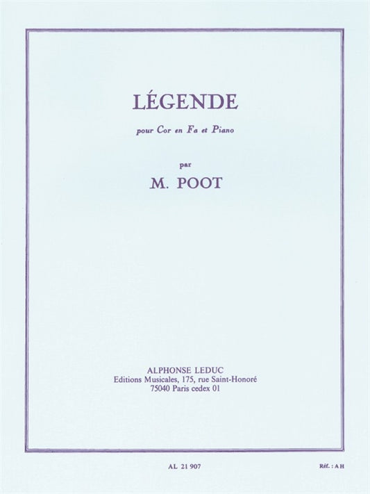Legende Cor En Fa Et Piano