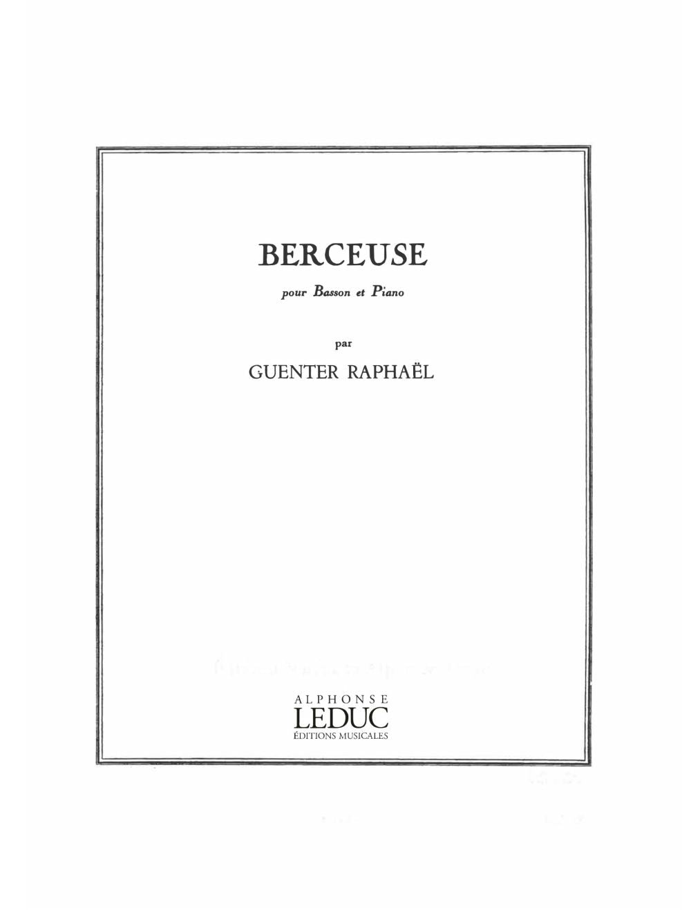 Berceuse