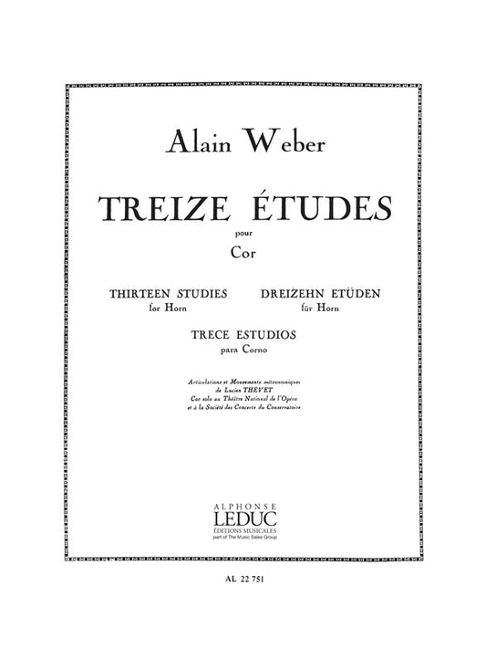 13 Etudes