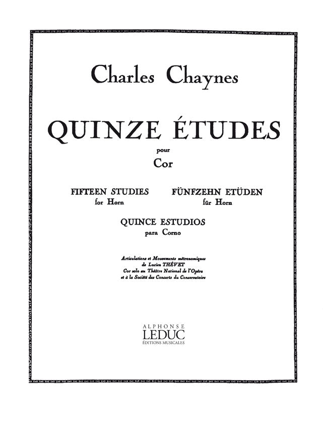 15 Études pour Cor